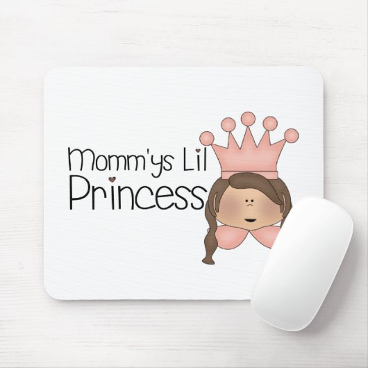 お母さんの小さいプリンセス マウスパッド (マウス)