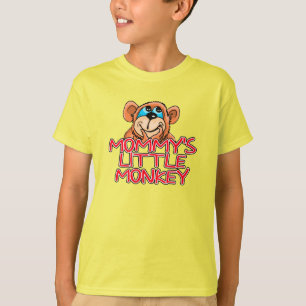 お母さんの小さい猿 Tシャツ
