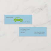 お母さんの小型テレホンカード コーリングカード (正面/裏面)