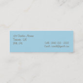 お母さんの小型テレホンカード コーリングカード (裏面)