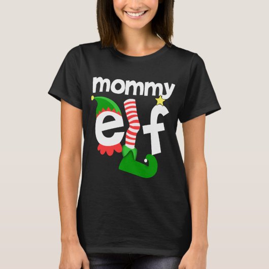 お母さんの小妖精や小人 Tシャツ (正面)