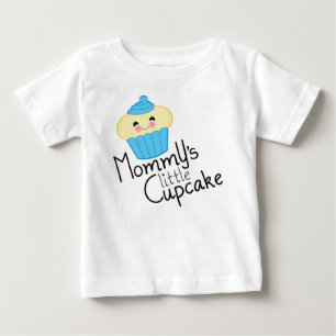 お母さんの少しカップケーキ ベビーTシャツ