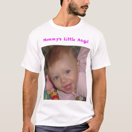 お母さんの少し天使のワイシャツ Tシャツ (正面)