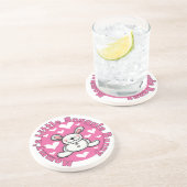 お母さんの少し抱擁のバニー コースター (側面)