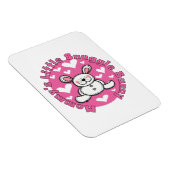 お母さんの少し抱擁のバニー マグネット (右側)