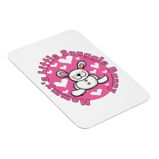 お母さんの少し抱擁のバニー マグネット (右側)