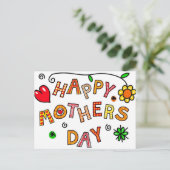 お母さんの幸せな日 ポストカード (スタンド正面)