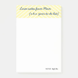 お母さんの愛ノートあなたの|リストのメモをするため ポストイット