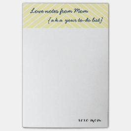 お母さんの愛ノートあなたの|リストのメモをするため ポストイット
