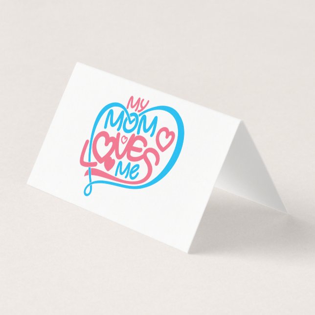 お母さんの招待状: 私のお母さんは私おもしろいなお母さんの招待を愛します (正面)