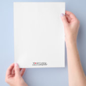 お母さんの料理で全てが良くなる チラシ (手)