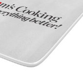 お母さんの料理はすべてをよりよくさせます カッティングボード (角)