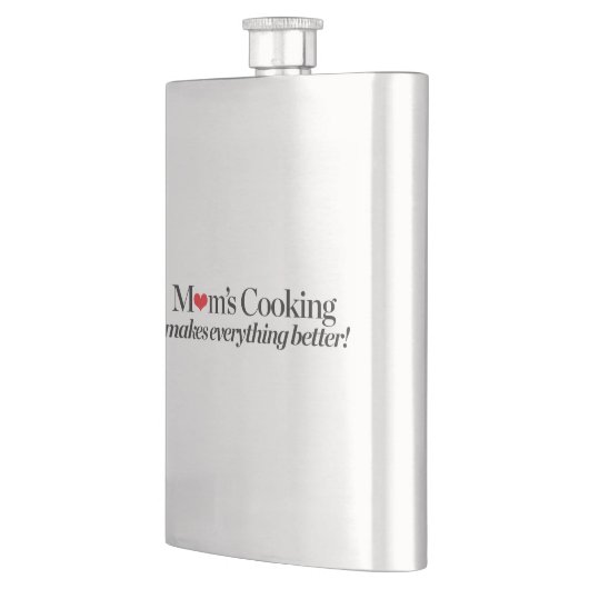 お母さんの料理はすべてをよりよくさせます フラスク (左)