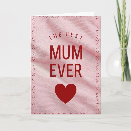 お母さんの日おめでとう カード (正面)