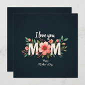 お母さんの日おめでとう シーズンカード