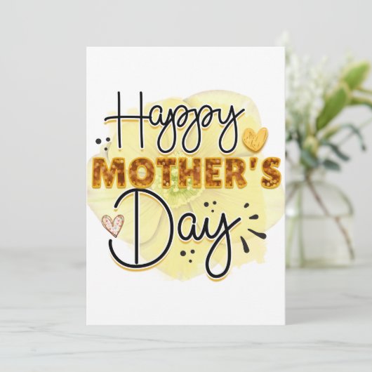 お母さんの日おめでとう シーズンカード (スタンド正面)