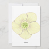 お母さんの日おめでとう シーズンカード (裏面)