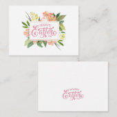 お母さんの日おめでとう ノートカード (正面/裏面)