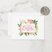 お母さんの日おめでとう ノートカード (正面/裏面インサイチュ)