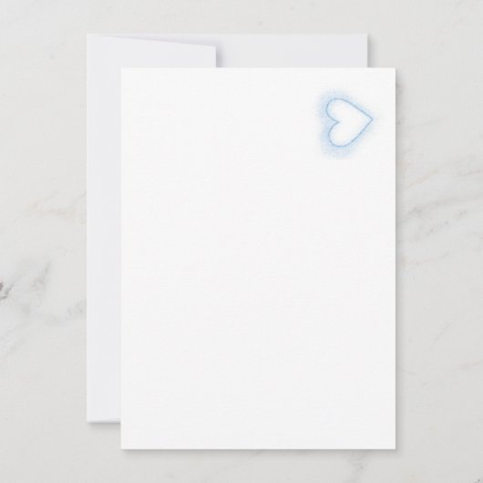 お母さんの日おめでとう ノートカード (裏面)