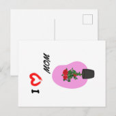 お母さんの日おめでとう ポストカード (正面/裏面)