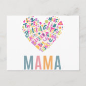 お母さんの日おめでとう ポストカード (正面)