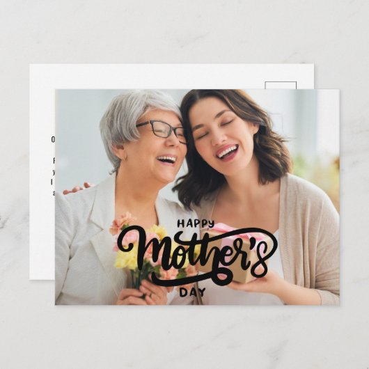 お母さんの日おめでとう ポストカード (正面/裏面)