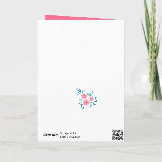 お母さんの日おめでとう|特別で素敵なお母さんへ シーズンカード (裏面)