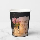 お母さんの日おめでとう 紙コップ (裏面)