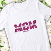 お母さんの日お母さん子供の名前 トライブレンドＴシャツ
