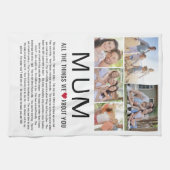 お母さんの日が大好きなこと キッチンタオル (横)