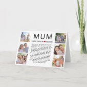 お母さんの日が大好きなこと サンキューカード (正面)