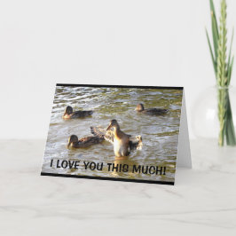 お母さんの日が大好き カード