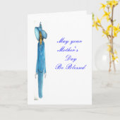 お母さんの日が来るこ賛美と。 カード (黄色い花)