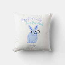 お母さんの日とかわいいバニー