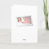 お母さんの日に何て言えばいいの? カード (裏面)