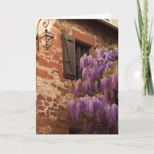 お母さんの日に挨拶状 カード (正面)