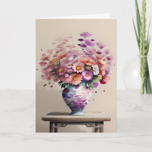 お母さんの日に花束を シーズンカード (正面)