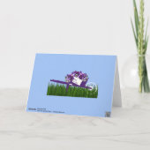 お母さんの日のおめでとうございます カード (裏面)