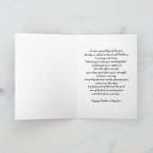 お母さんの日のお姉ちゃん、お幸せ！ カード (内部)