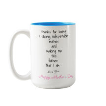 お母さんの日のお母さんからのメッセージをありがとう