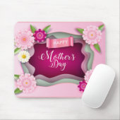 お母さんの日のお祝い マウスパッド (マウス)