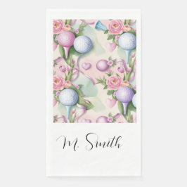 お母さんの日のために花をテーマにしたピンクのゴルフ