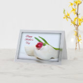 お母さんの日のオランダのチューリップ カード (黄色い花)