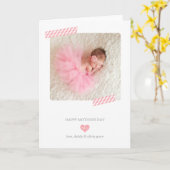 お母さんの日のカード カード (黄色い花)