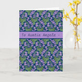 お母さんの日の挨拶カードをカスタマイズするバイオリッツ カード (黄色い花)