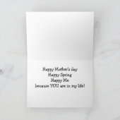 お母さんの日の*義姉さん* カード (内部)