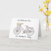 お母さんの日の*義姉さん* カード (黄色い花)