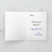 お母さんの日はすごい カード (内部)