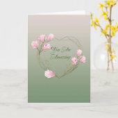 お母さんの日はすごい カード (黄色い花)